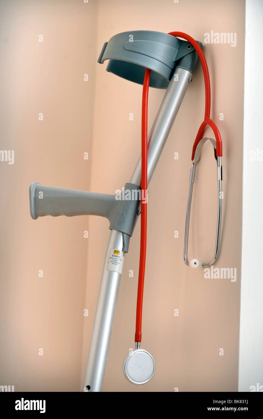 Nursing walking hospital patient nhs hires stock photography and