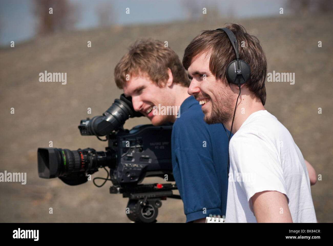 Film students shoot hires stock photography and images Alamy
