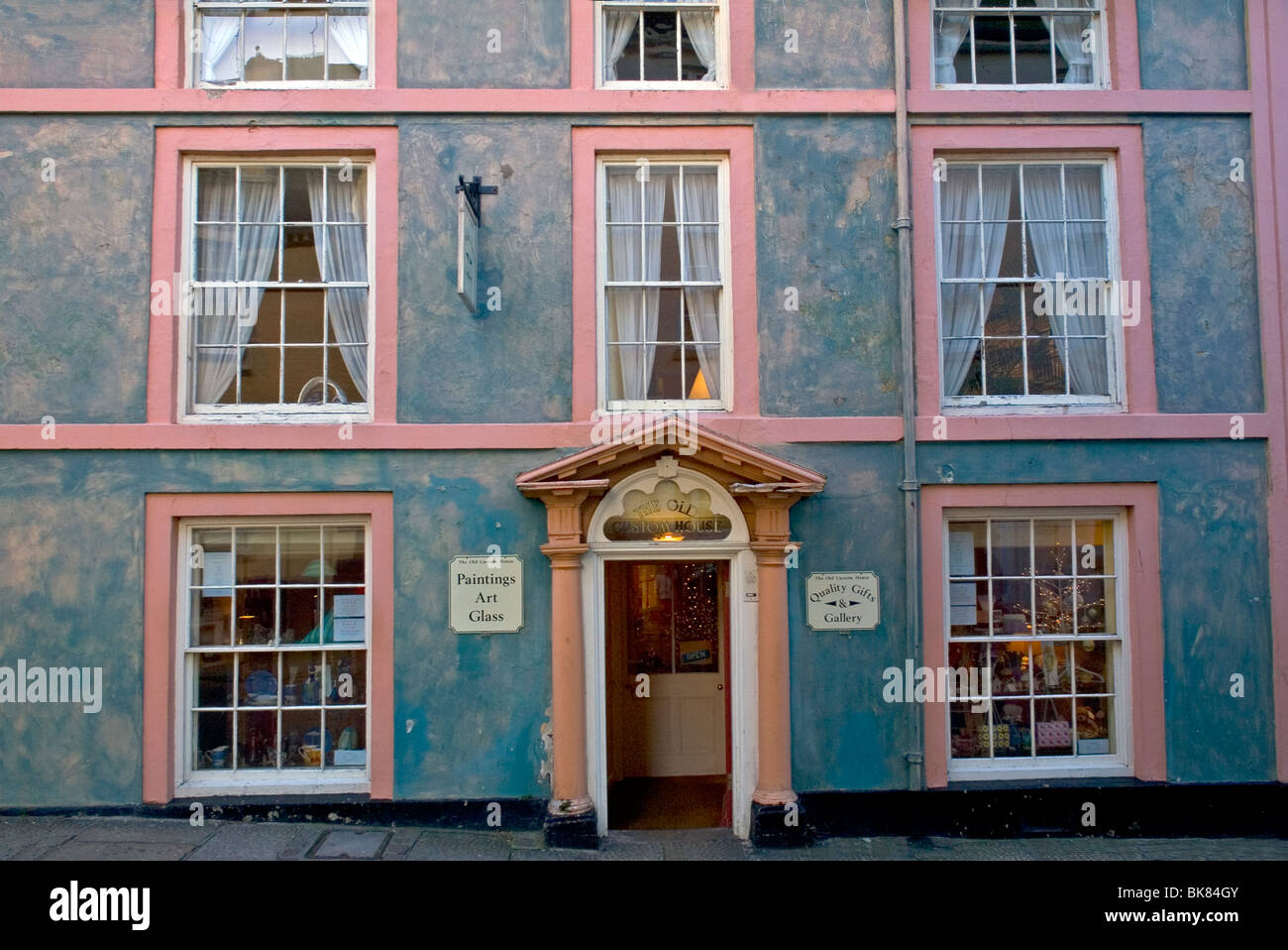 Penzance, Custom House Stock Photo Alamy
