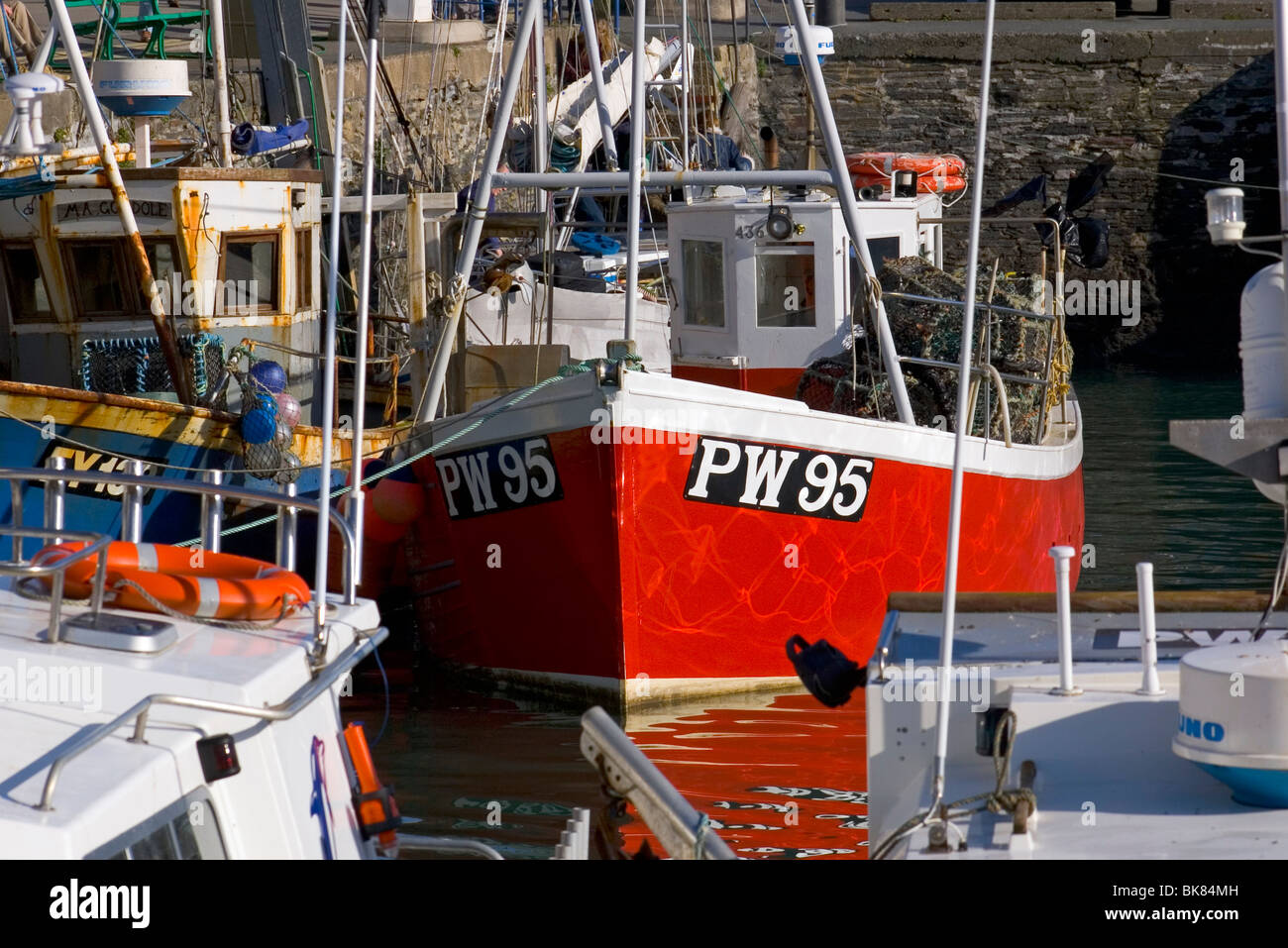 Fishing trawler padstow harbour hi-res stock photography and images - Alamy