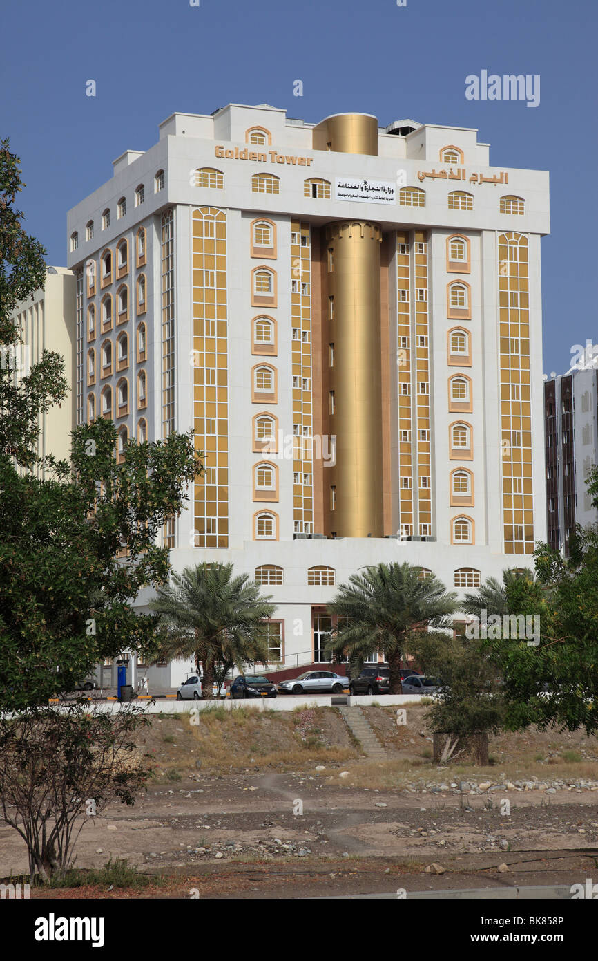golden house at Muttrah commercial center, Muscat, Sultanate of Oman. Photo by Willy Matheisl