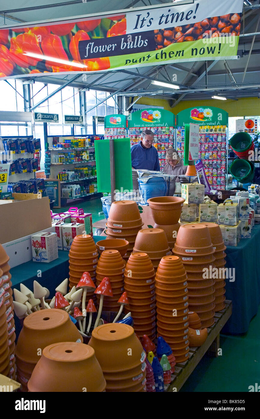 UK, Garden Centre Stock Photo Alamy