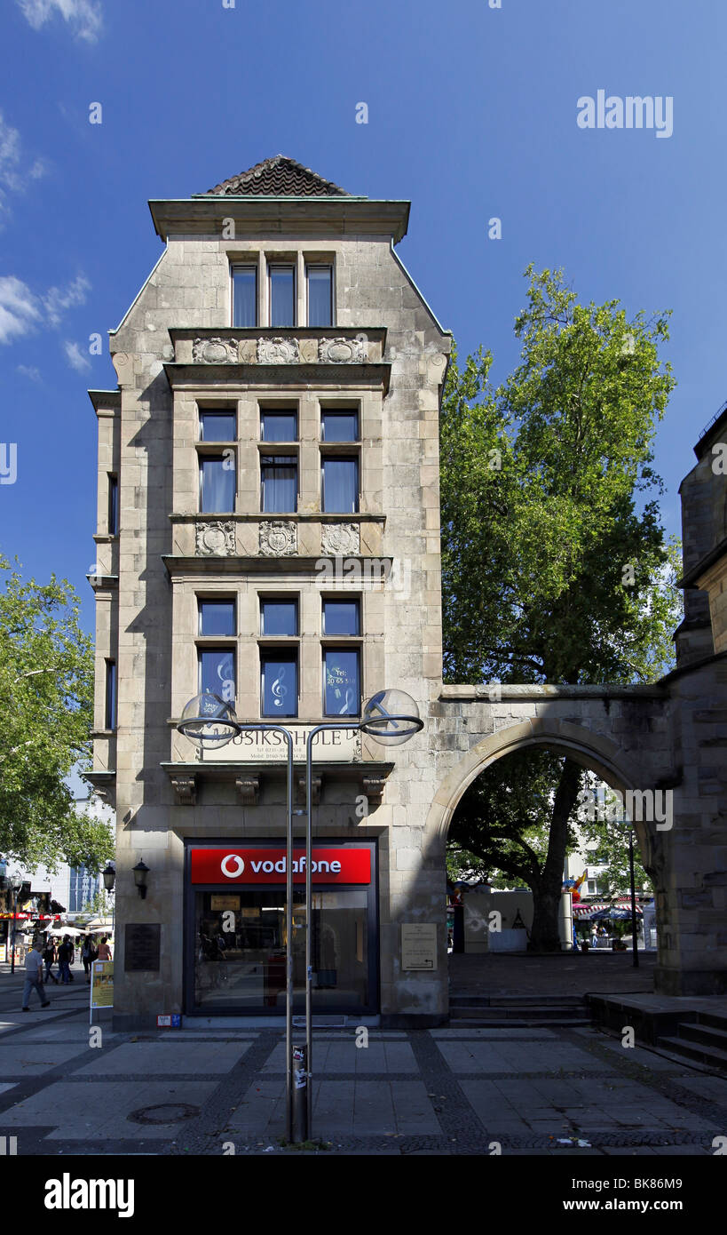 Historic commercial building on Ostenhellweg, Dortmund, North Rhine