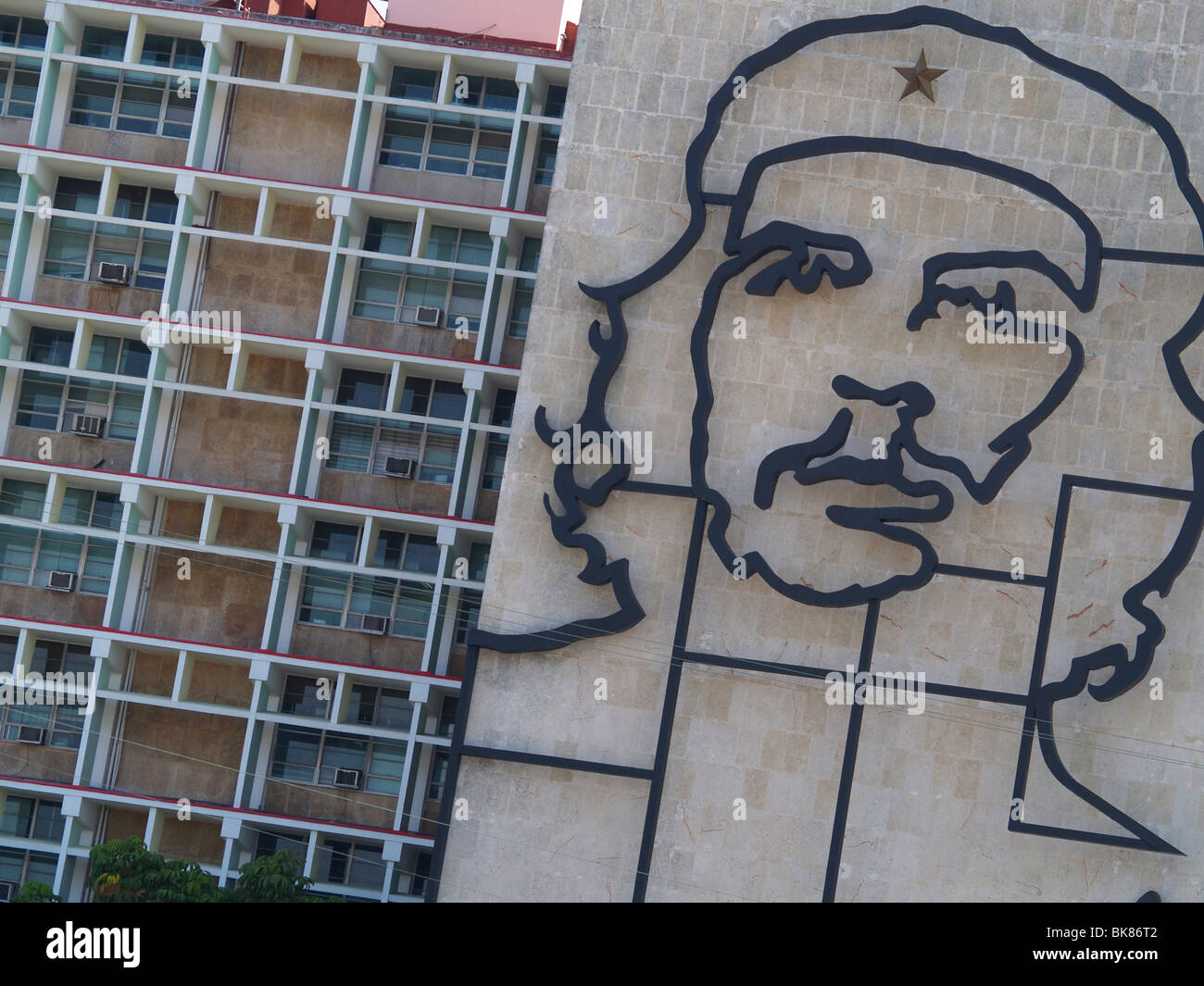 Revolution Square, Plaza de la Revolucion, Havana, Cuba, Caribbean, Greater Antilles Stock Photo