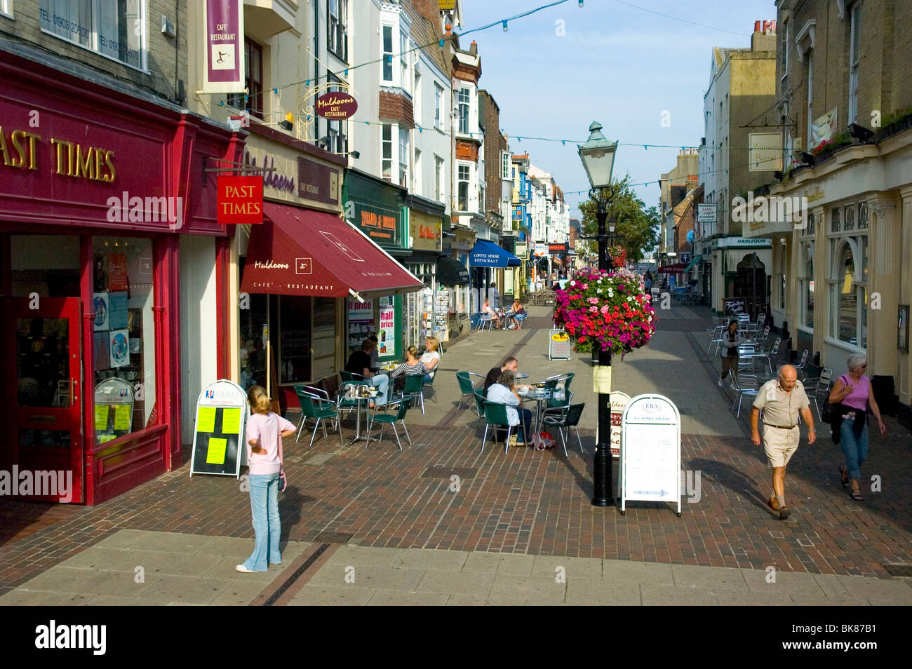 Worthing Town Centre Stock Photo Alamy