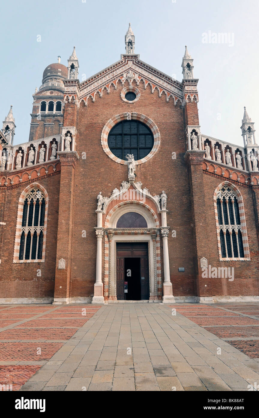 Exterior, Church of Chiesa della Madonna dell'Orto, inner city, Venice, Italy, Europe Exterior, Church of Chiesa della Madonna dell'Orto, inner city, Venice, Italy, Europe