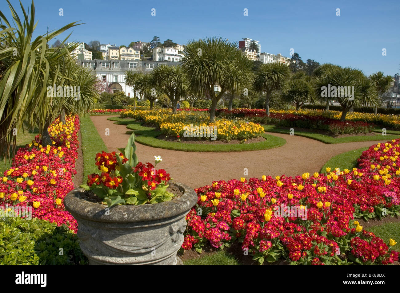 Torquay Torre Abbey Gardens Stock Photo Alamy