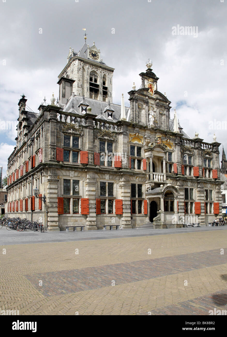Stadhuis, city hall, Delft, The Netherlands, Europe Stock Photo