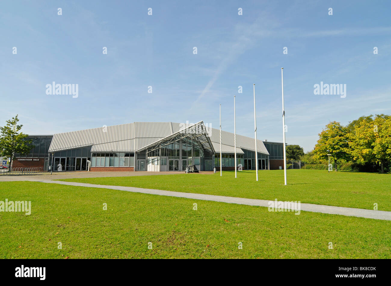 Seidensticker Halle, sports hall, venue, Bielefeld, East Westphalia Lippe,  North Rhine-Westphalia, Germany, Europe Stock Photo - Alamy