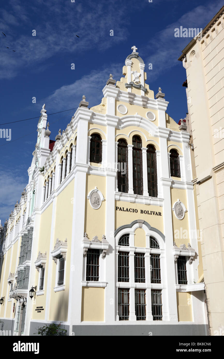 Bolivar Palace (now the Foreign Affairs Ministry), Plaza Boliviar , Casco Viejo , Panama City , Panama Stock Photo