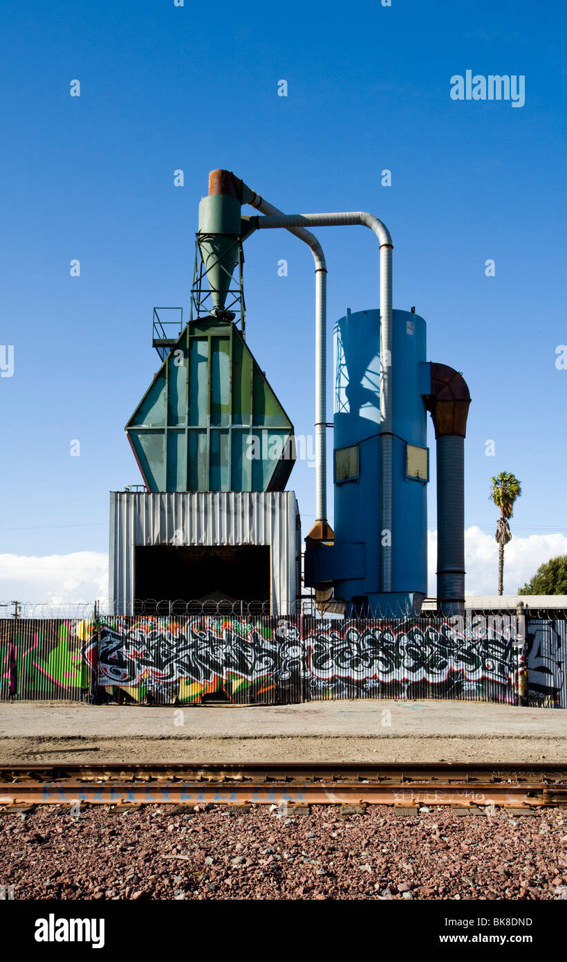 Industrial Yard, South Los Angeles, California, United States of