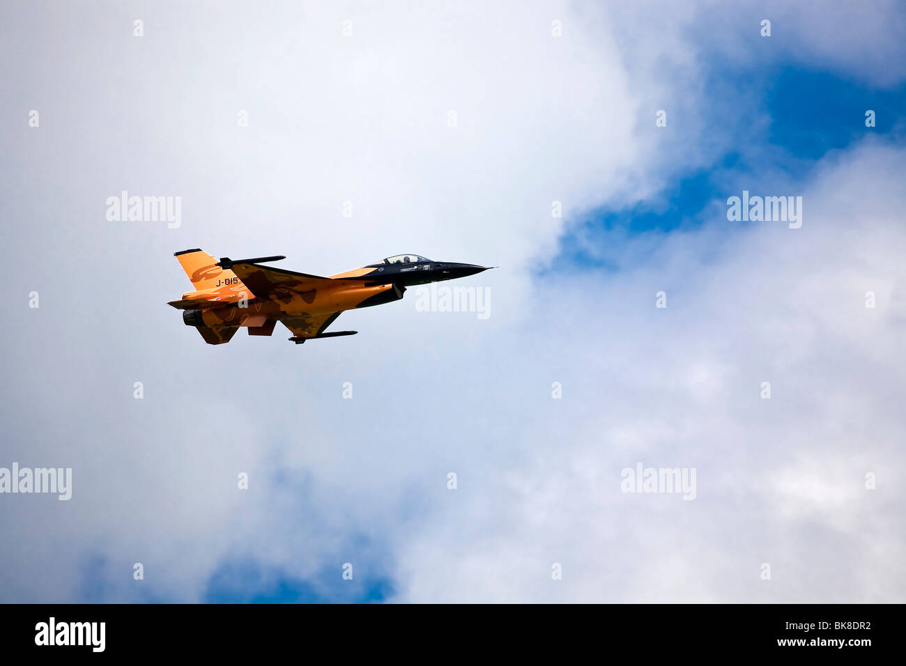 F-16 Fighting Falcon at the Airpower 2009 in Zeltweg, Styria, Austria, Europe Stock Photo