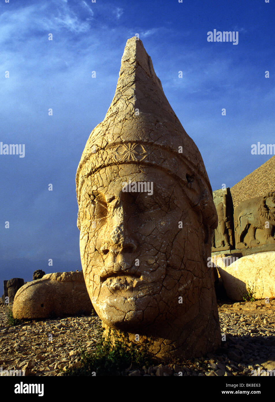 Nemrut Dagi, Mountain Top Shrine, Day Stock Photo Alamy