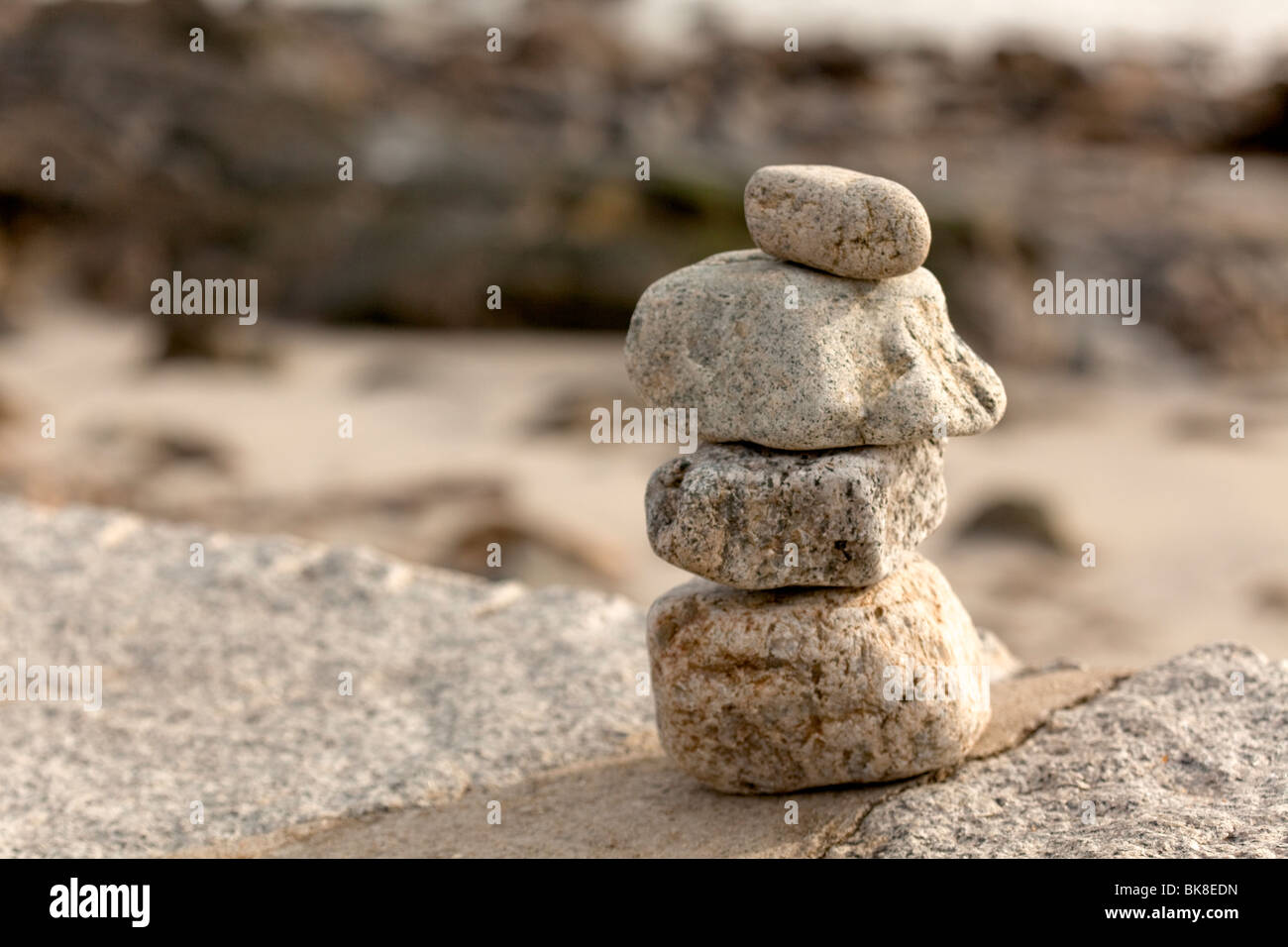 stone art, balance stones Stock Photo