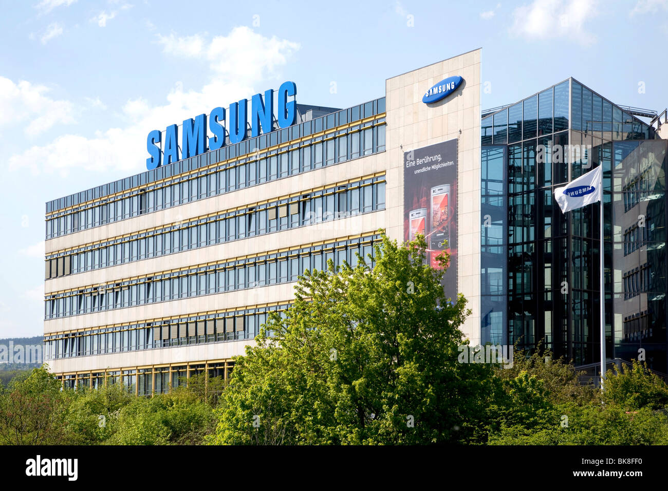 Samsung Electronics GmbH company headquarters in Germany Schwalbach, Hesse,  Germany, Europe Stock Photo - Alamy