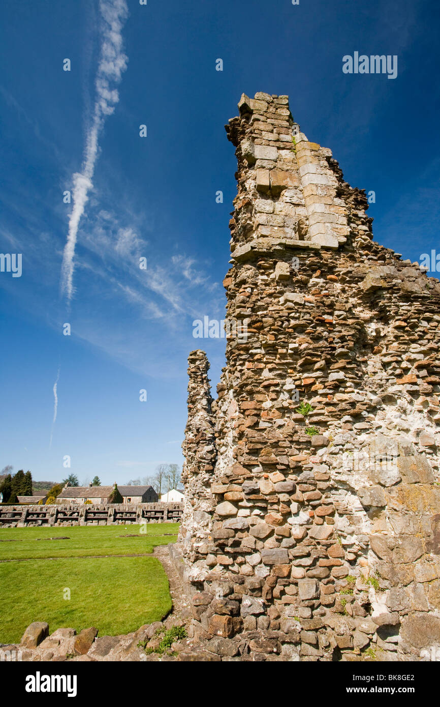 Sawley Abbey at Sawley, near Clitheroe, Lancashire, UK Stock Photo Alamy