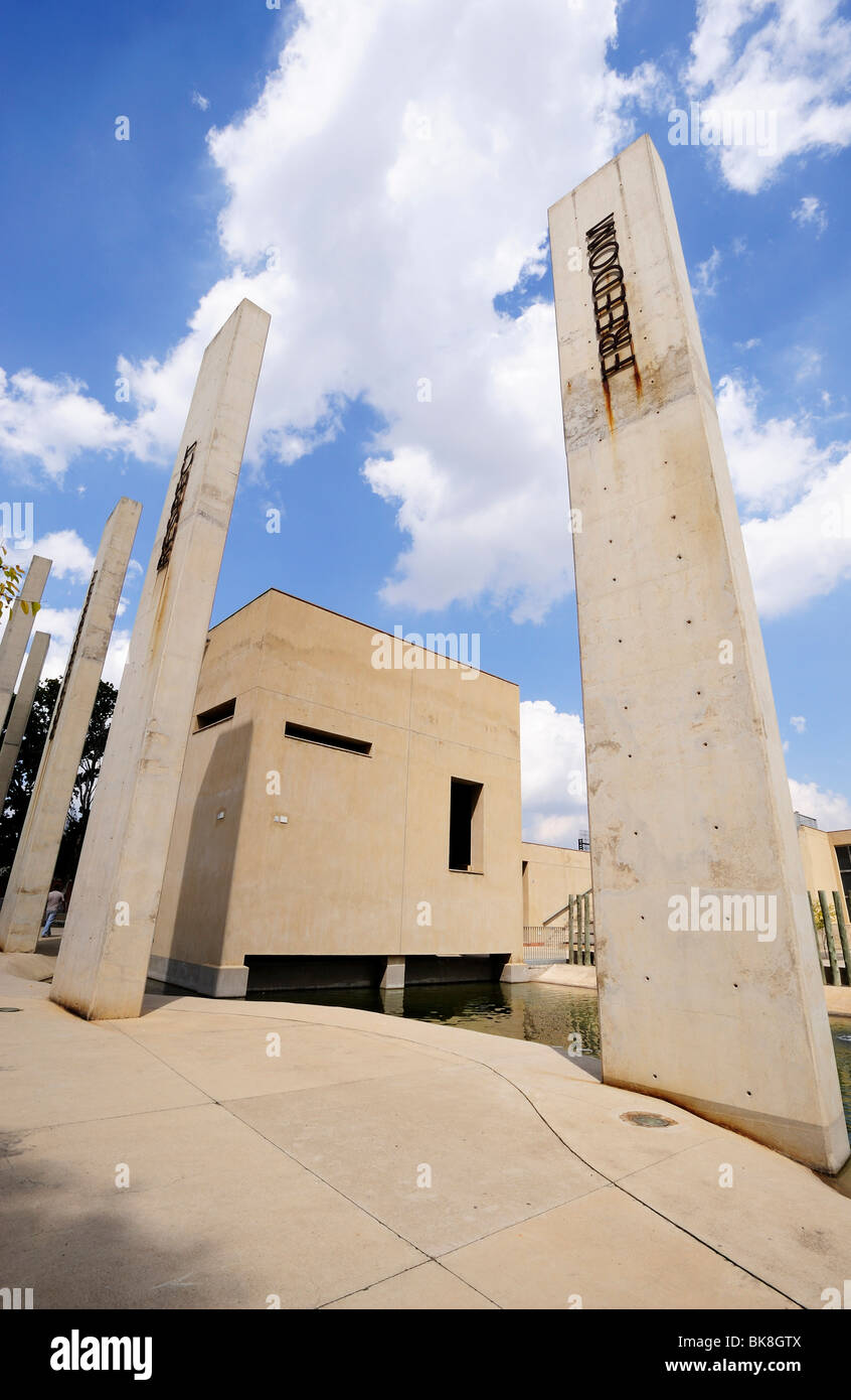 Apartheid Museum in Johannesburg, South Africa Stock Photo