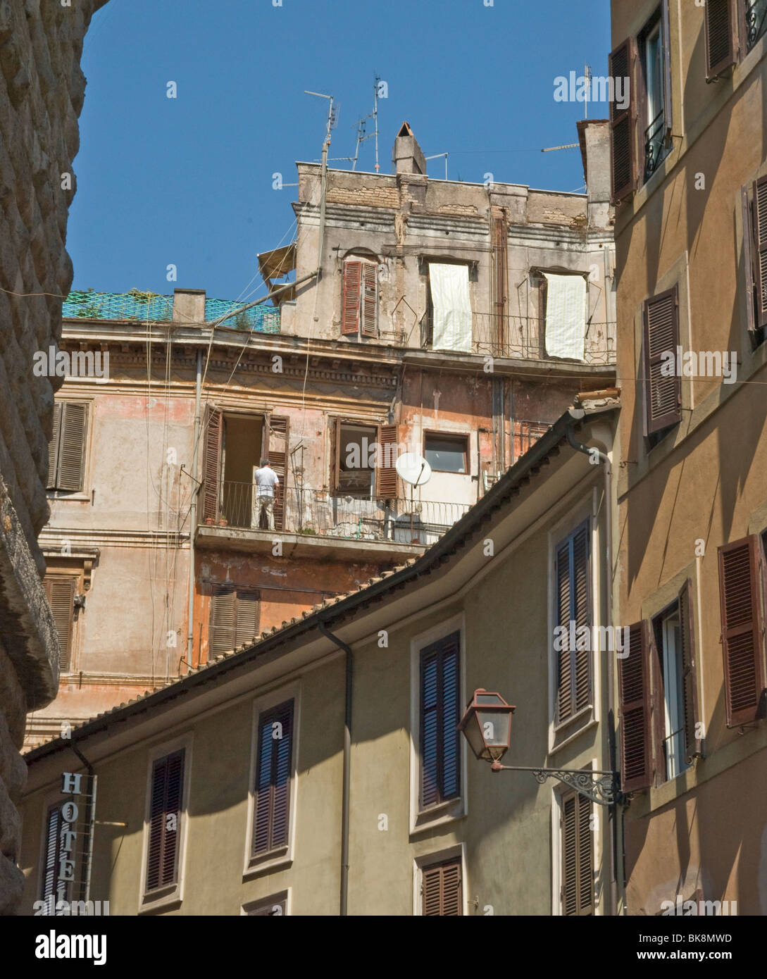 Housing In Rome Housing apartments Rome Stock Photo - Alamy