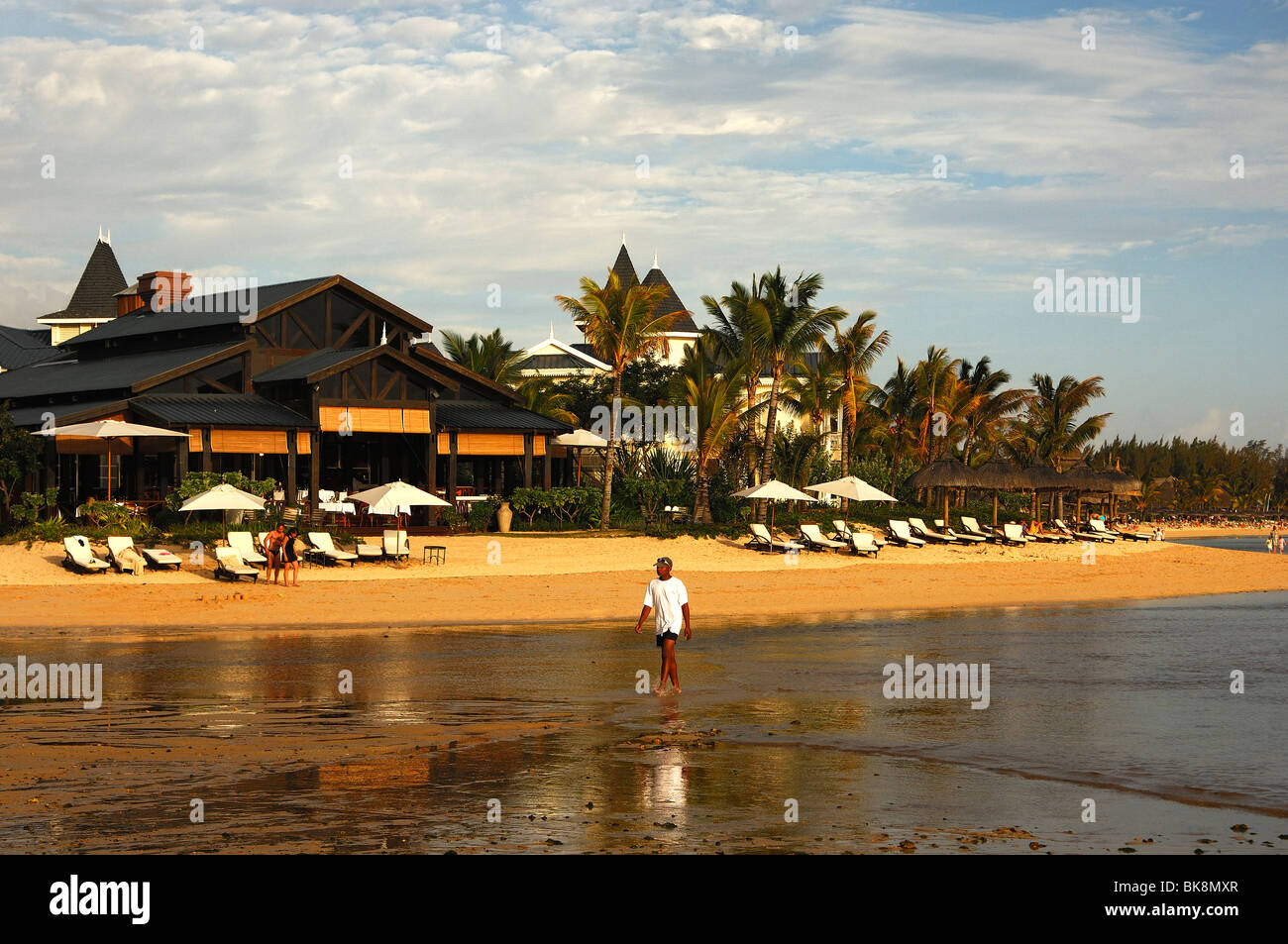 At the Hotel Heritage Le Telfair Golf and Spa Resort, Bel Ombre, Mauritius  Stock Photo - Alamy