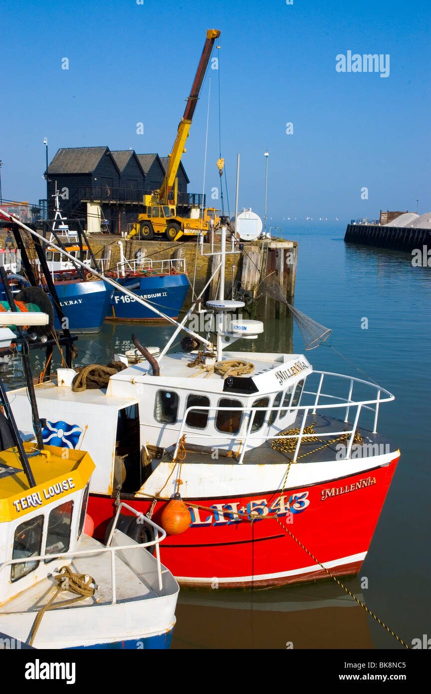 Kent, Whitstable, Harbour Stock Photo Alamy