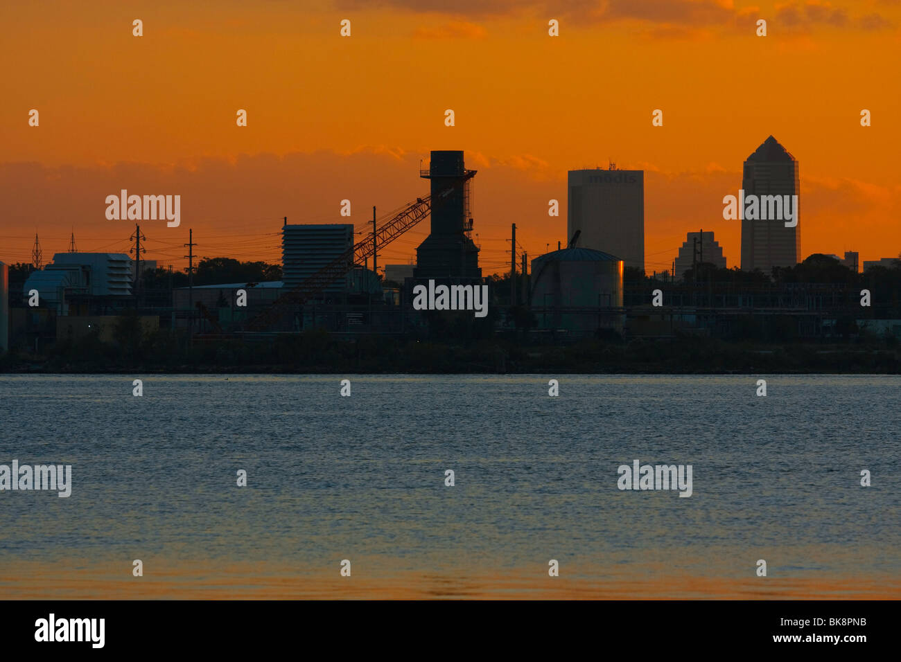 Buildings at the waterfront, St. John's River, Jacksonville, Duval