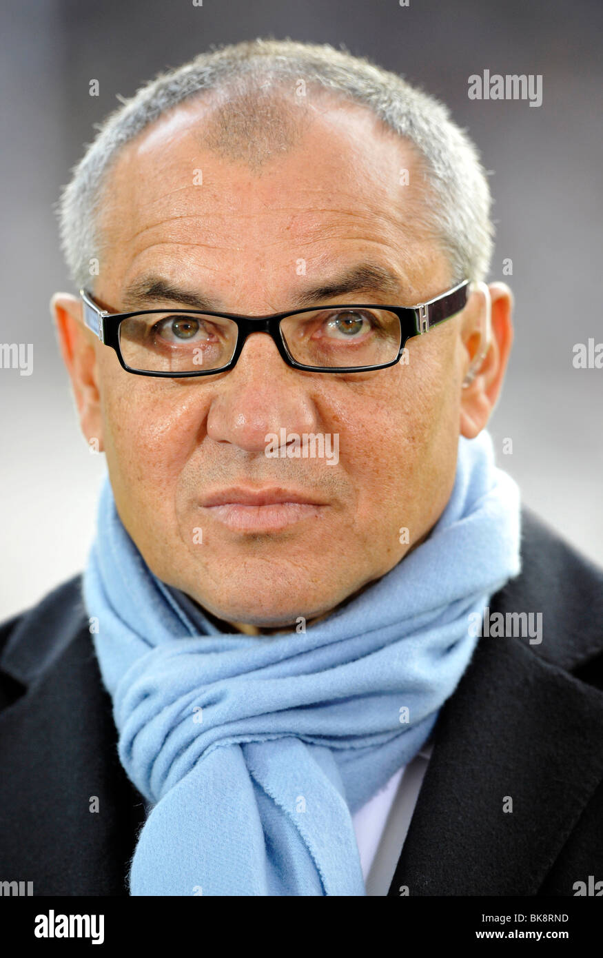 Felix Magath, Coach, Schalke 04 Stock Photo