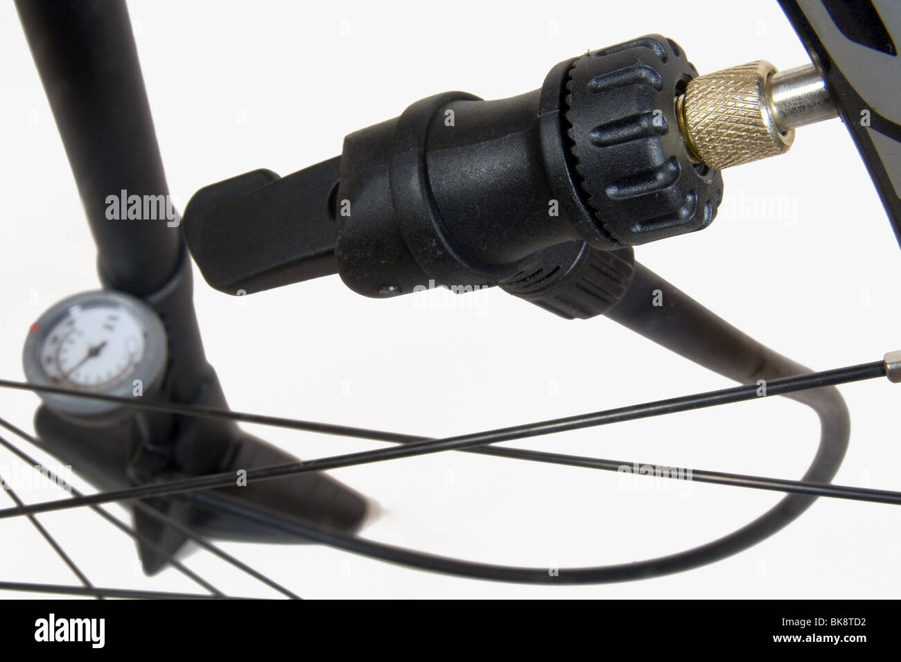 Pumping air bicycle hires stock photography and images Alamy