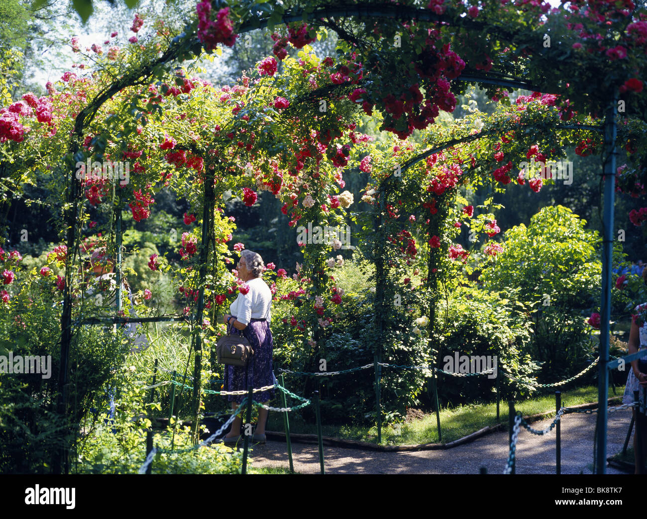 Giverny Monet S Garden Stock Photo Alamy