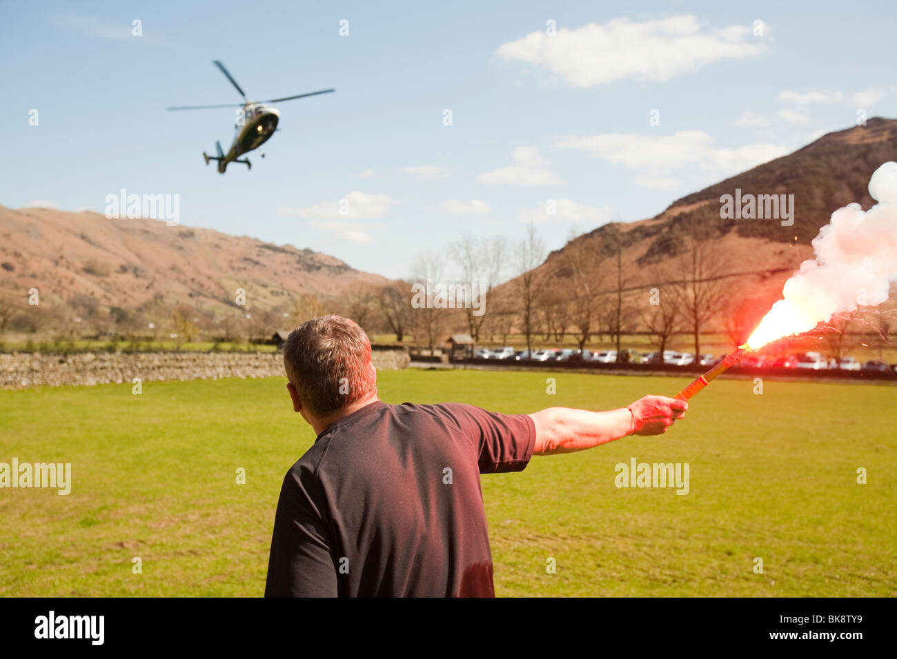 Rescue Flare High Resolution Stock Photography and Images - Alamy