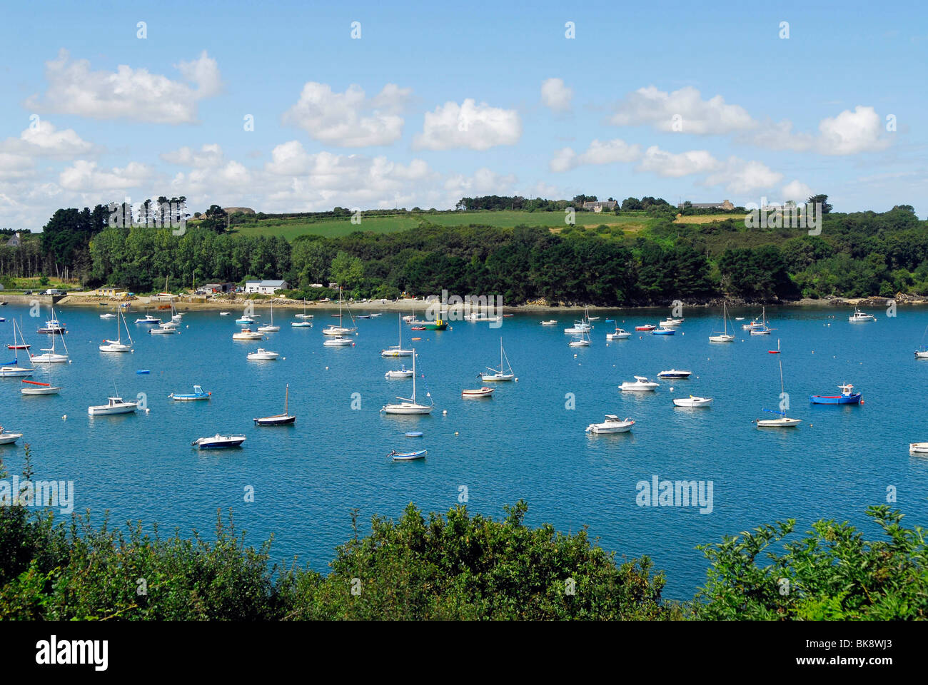 The Bay of Morlaix (29) Stock Photo