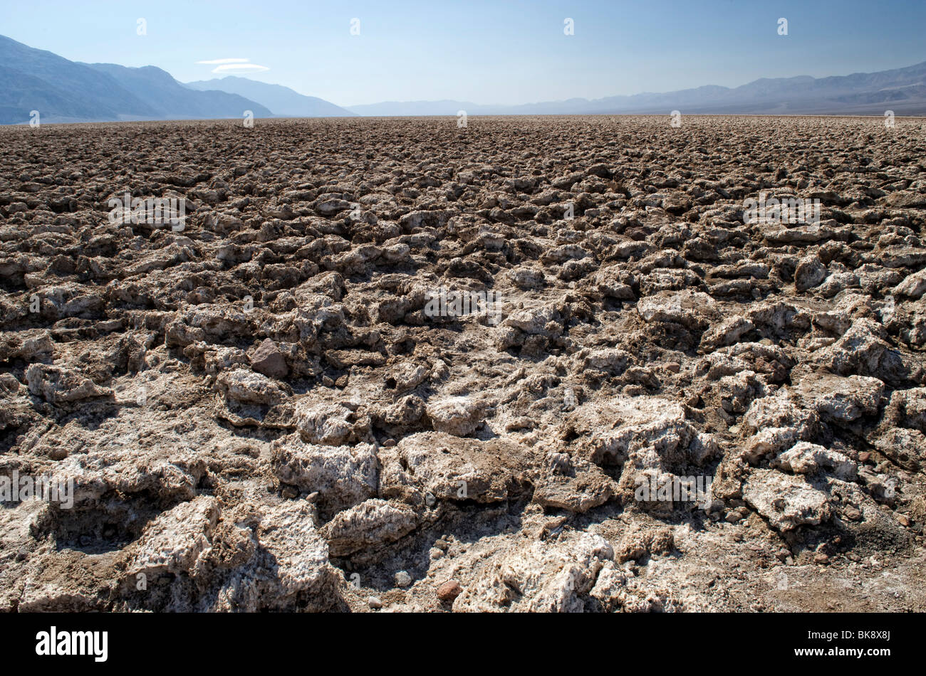 Devils golf course death valley national park hi-res stock photography ...