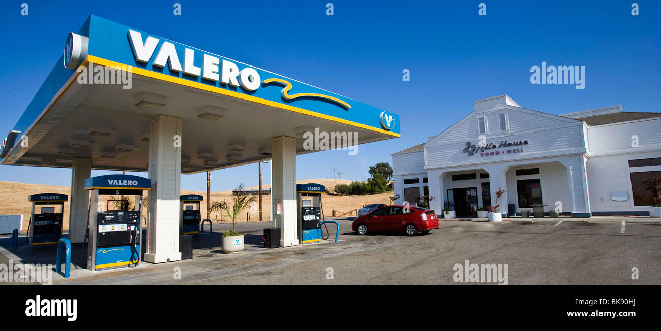 United States: Gas station Stock Photo