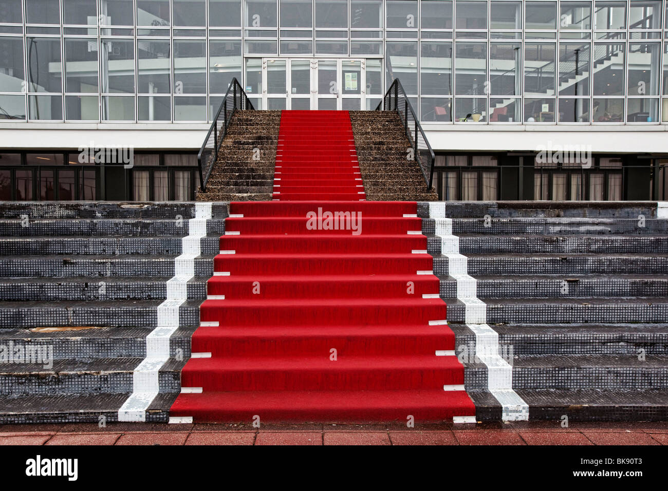 Red carpet Stock Photo