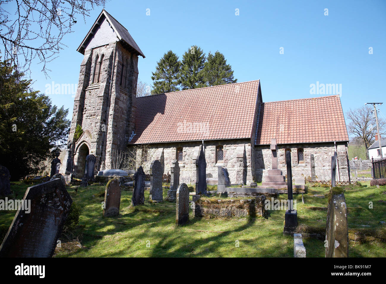 Welsh country church hi-res stock photography and images - Alamy