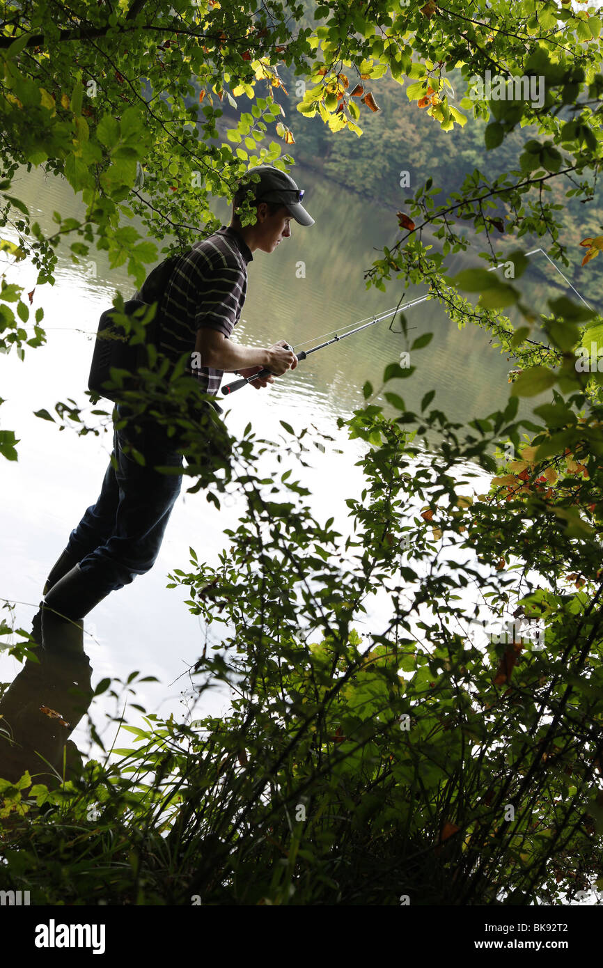 Angling Stock Photo