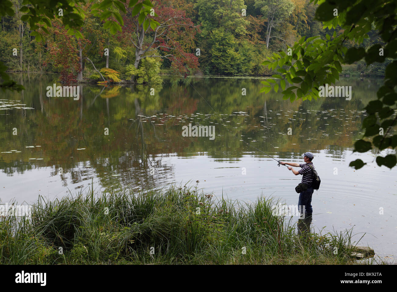 Angling Stock Photo