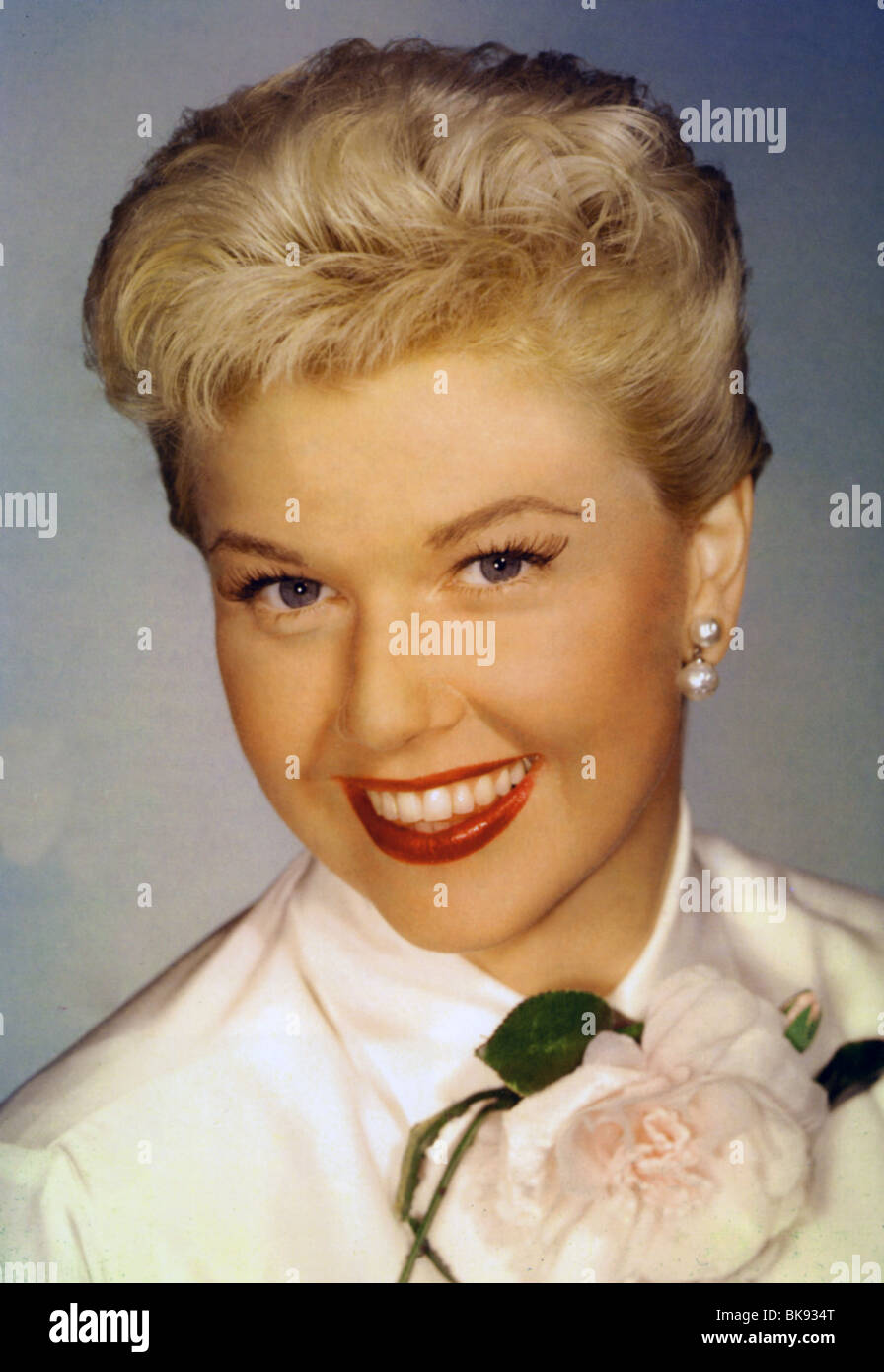 DORIS DAY - US singer and film actress about 1955 Stock Photo - Alamy