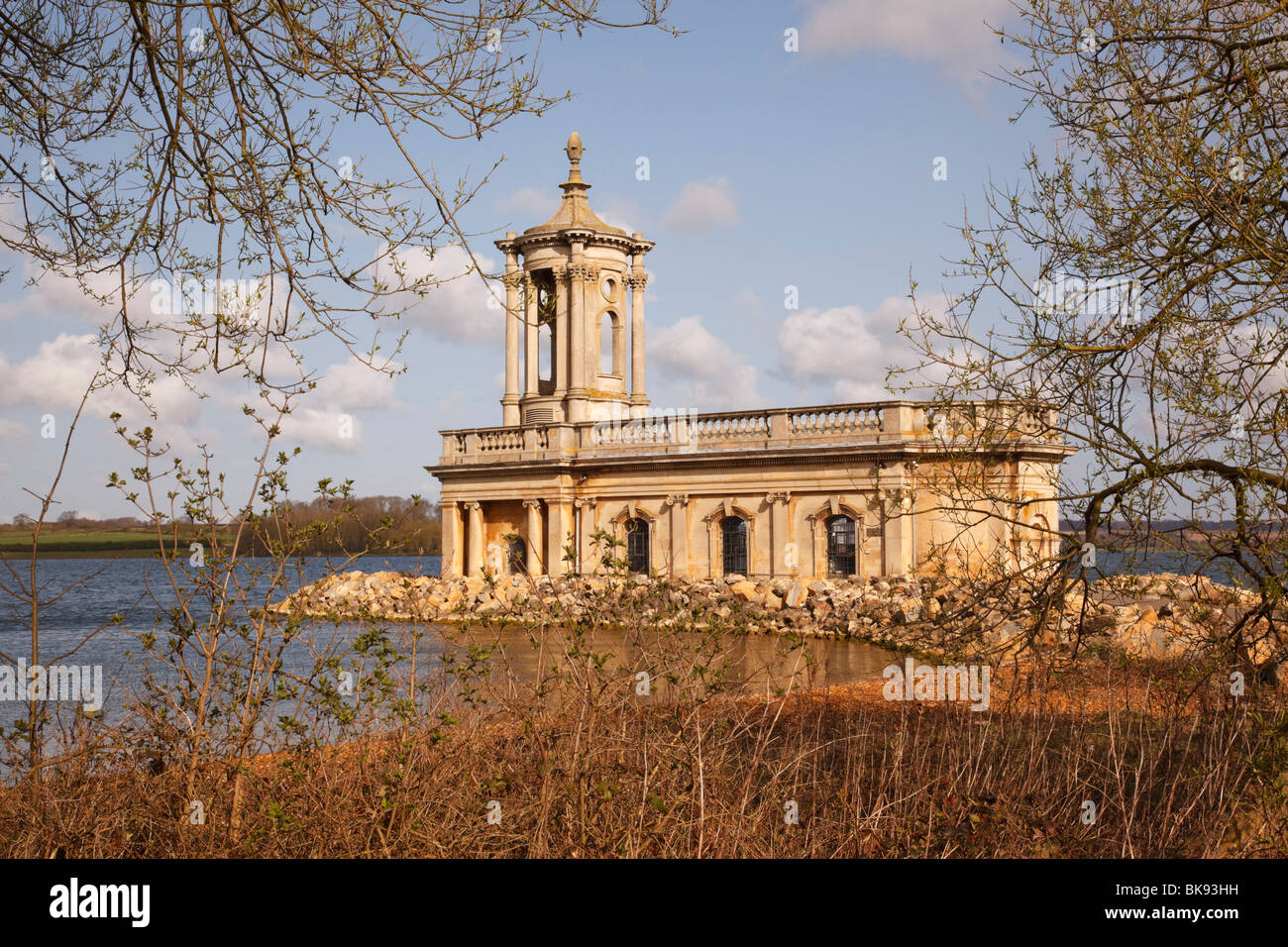 Rutland water normanton church hi-res stock photography and images - Alamy