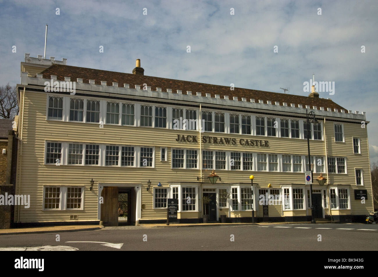 London, Hampstead, Jack Straws Castle Stock Photo Alamy