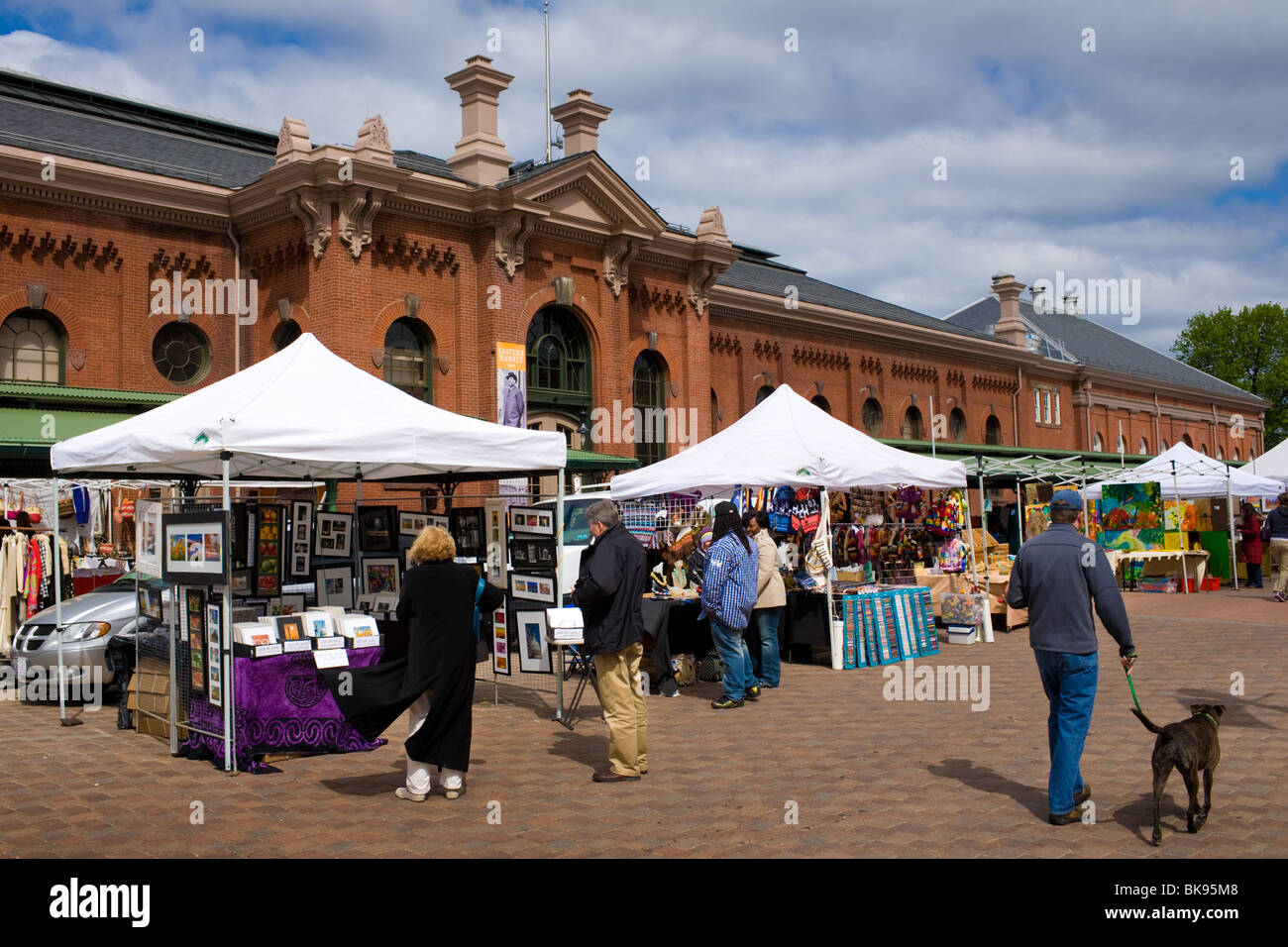 Eastern Market, Capitol Hill District, Washington D. C. Stock Photo