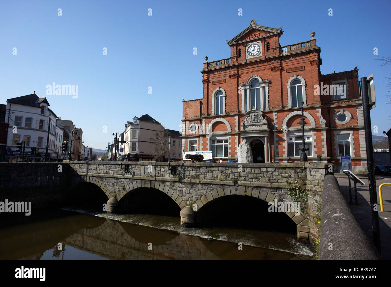 Newry Town Hall designed by William Batt county armagh side northern ireland uk Stock Photo