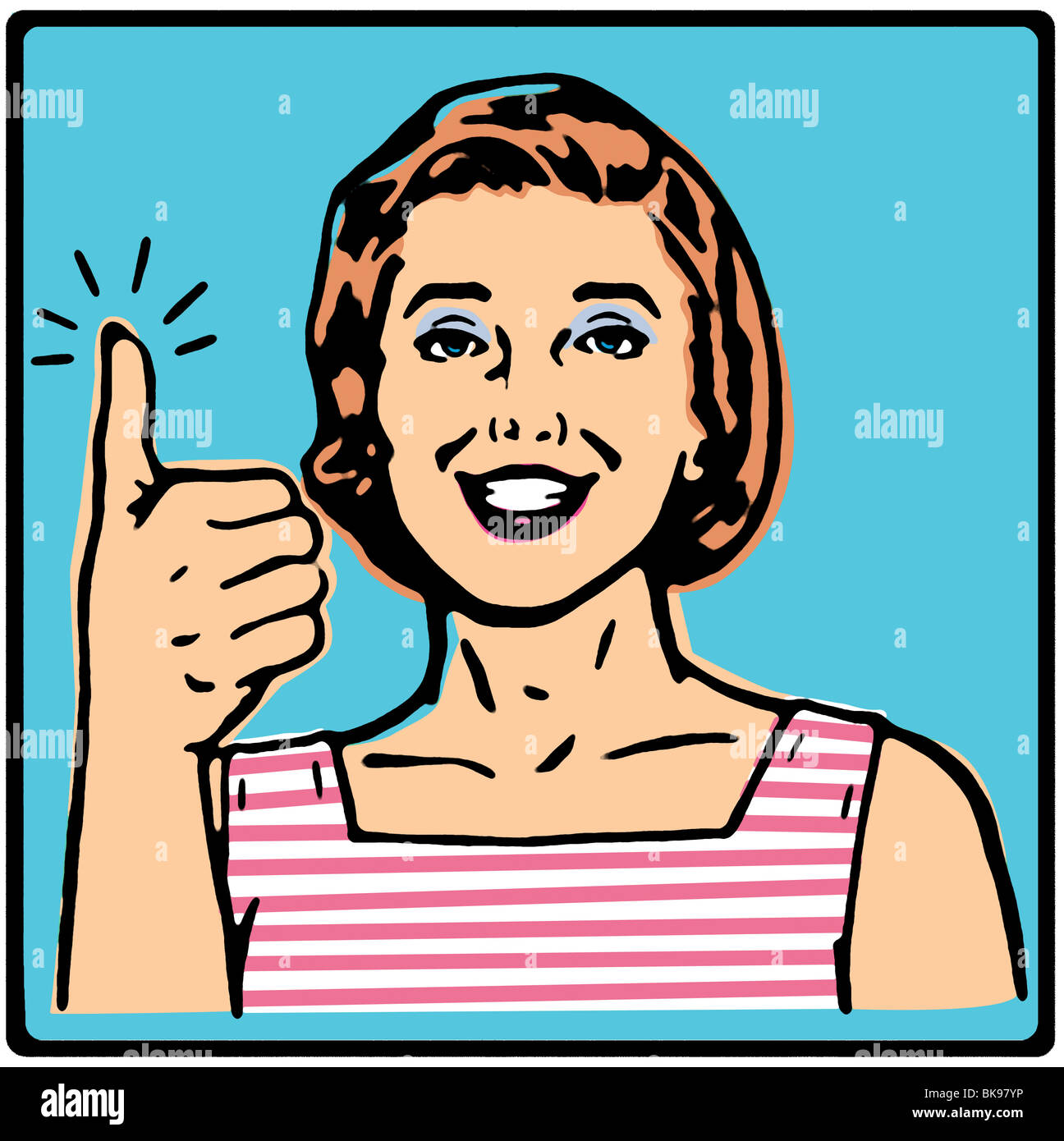 Image showing portrait illustration hi-res stock photography and images ...