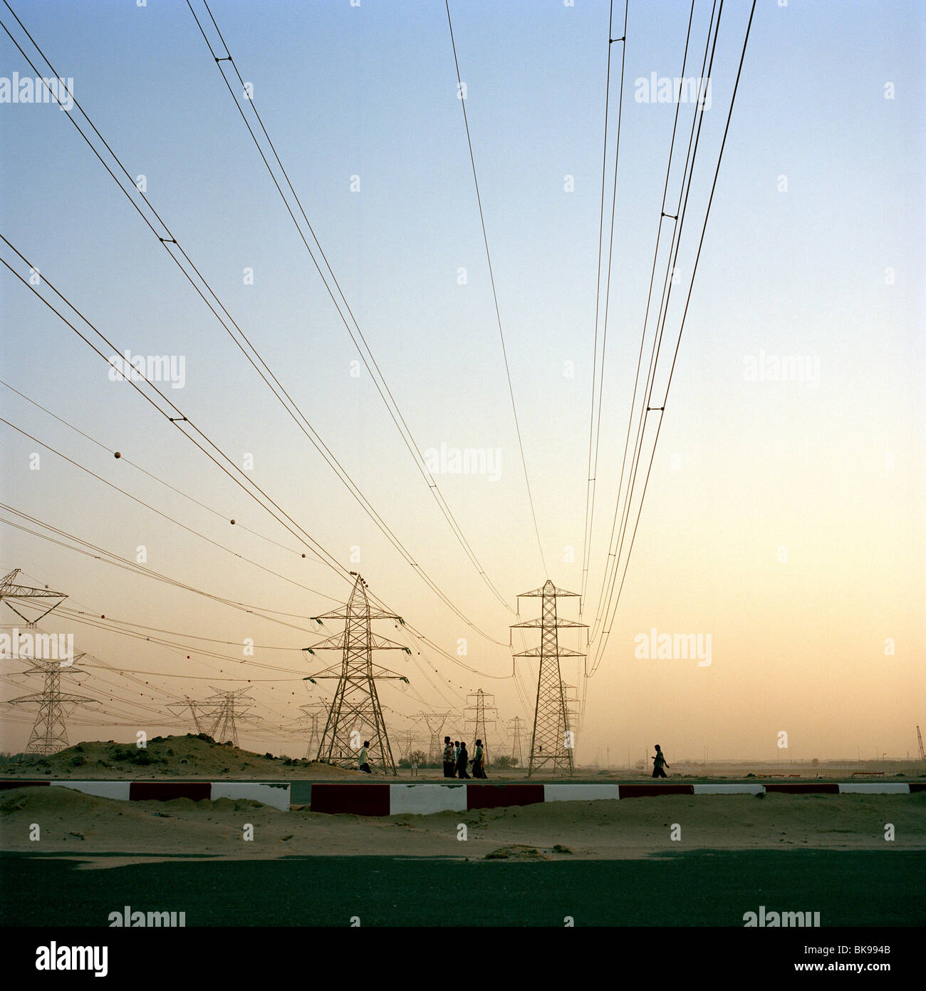 Power lines dubai uae hires stock photography and images Alamy