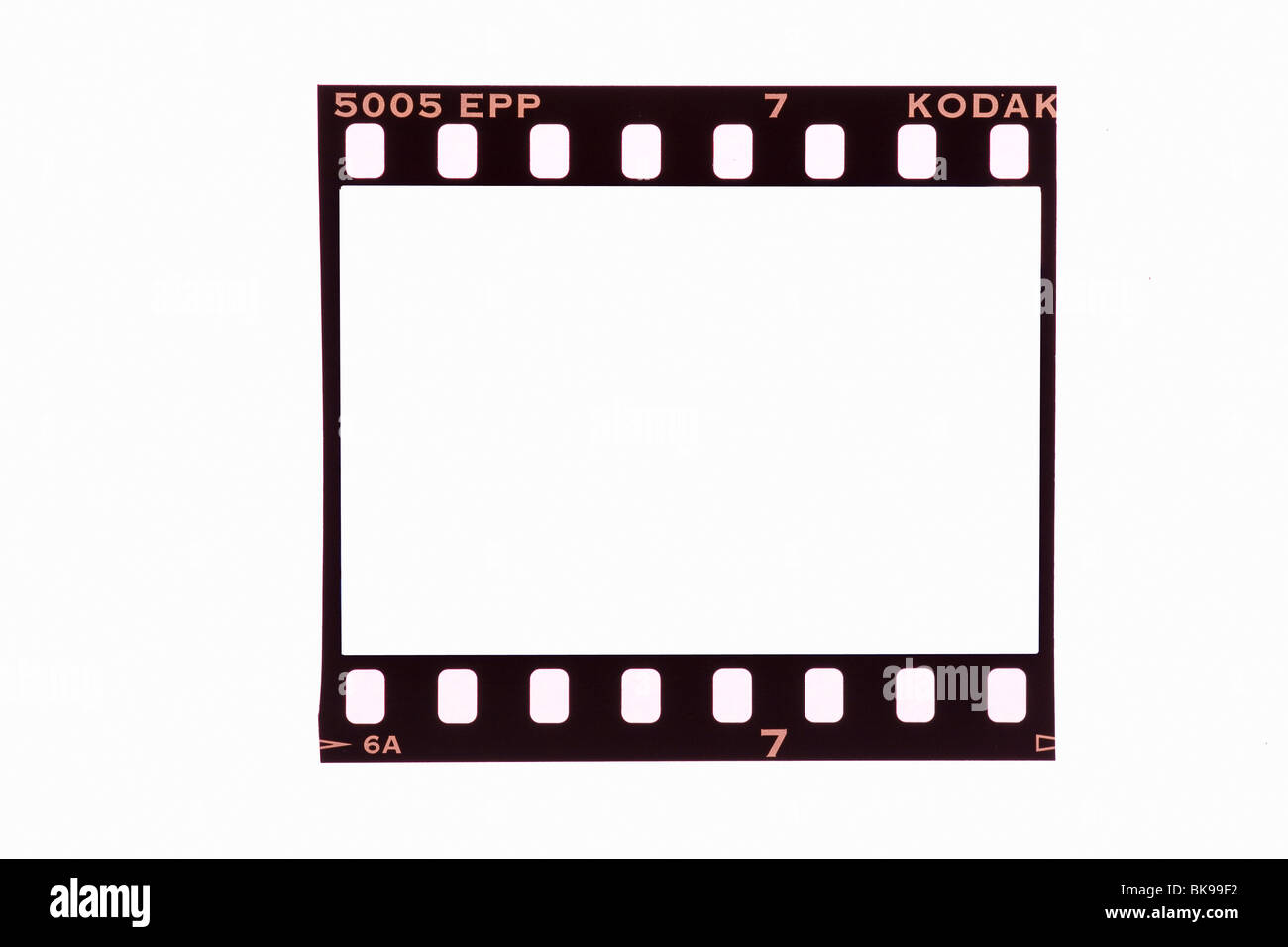 35mm film strip frame cut out Stock Photo - Alamy