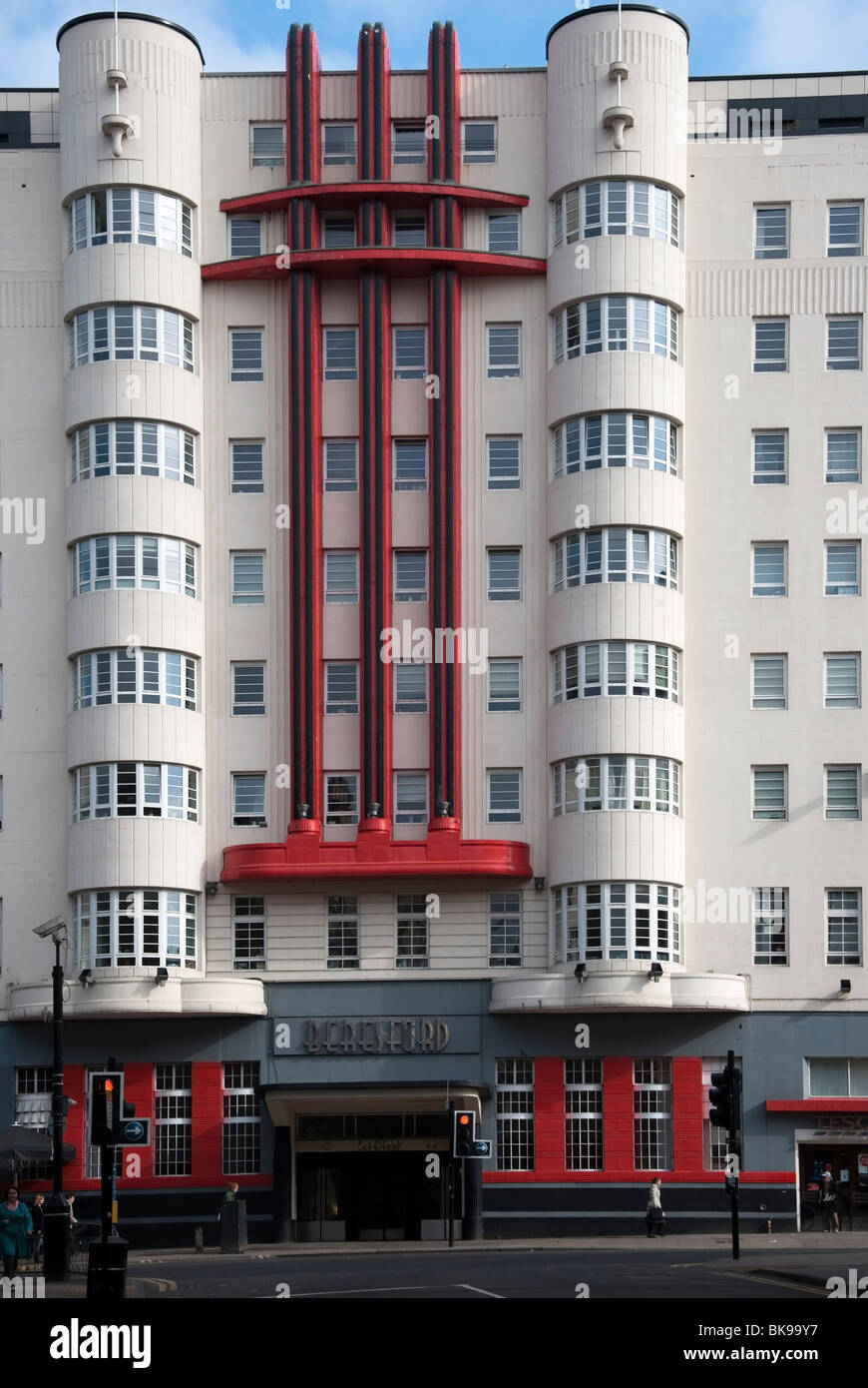 The Beresford Apartments Sauchiehall Street Glasgow Scotland Stock