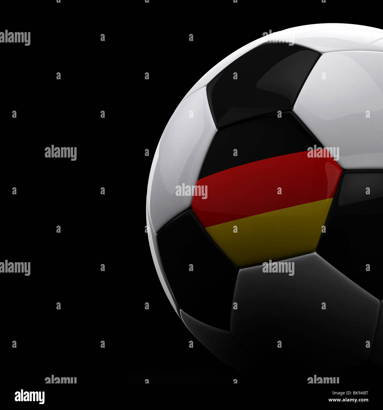 German soccer ball Stock Photo Alamy