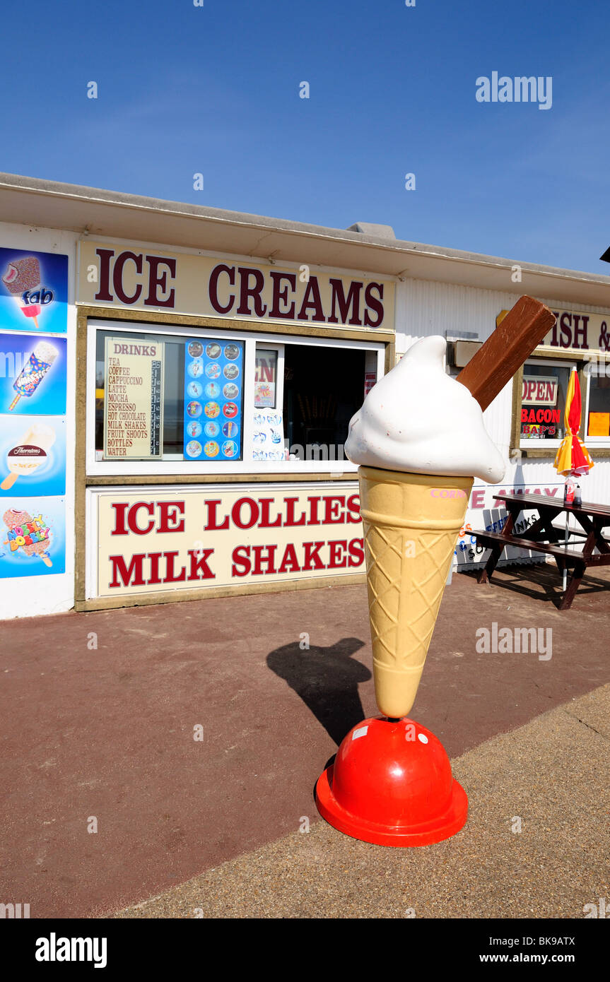 Mablethorpe Seaside Town Fish and Chips ,Ice cream and Burger Shop