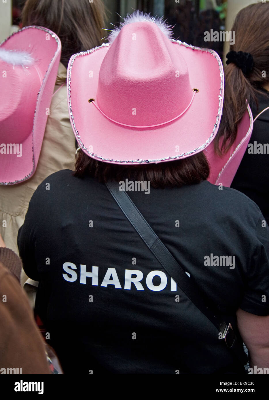 Girls Pink Cowboy Hat High Resolution Stock Photography and Images - Alamy