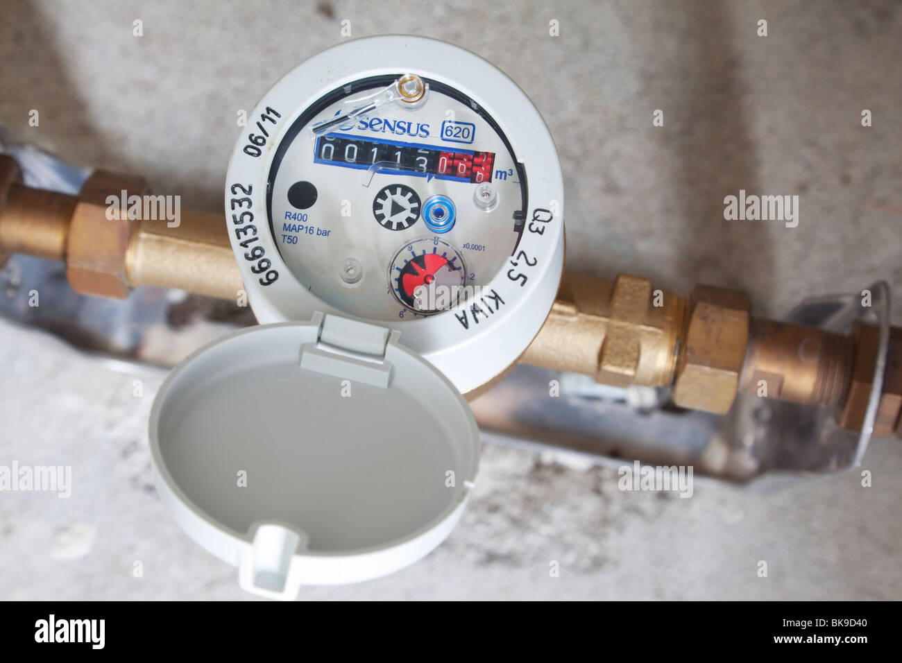 Water meter Stock Photo