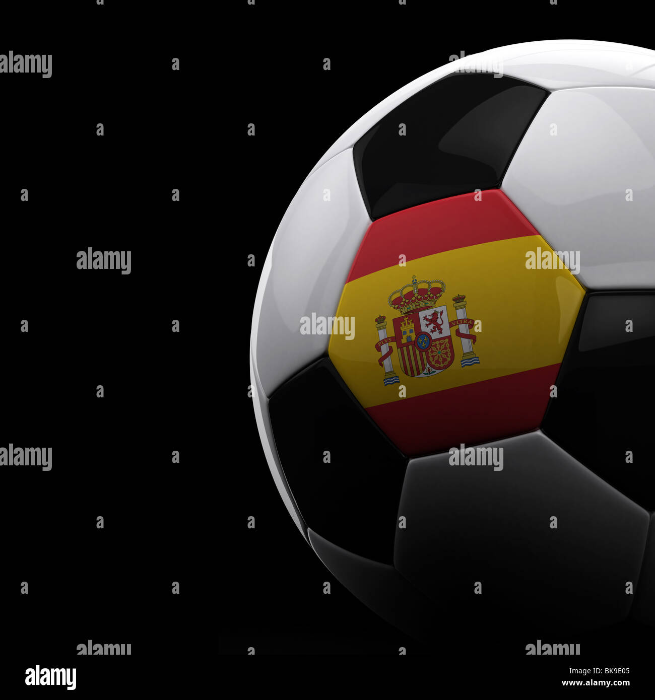 Spanish soccer ball Stock Photo - Alamy
